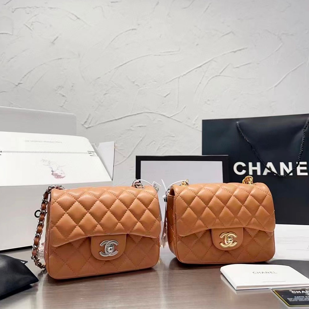 Chanel CF Bag Lambskin 17CM Shoulder Bag(Replica)