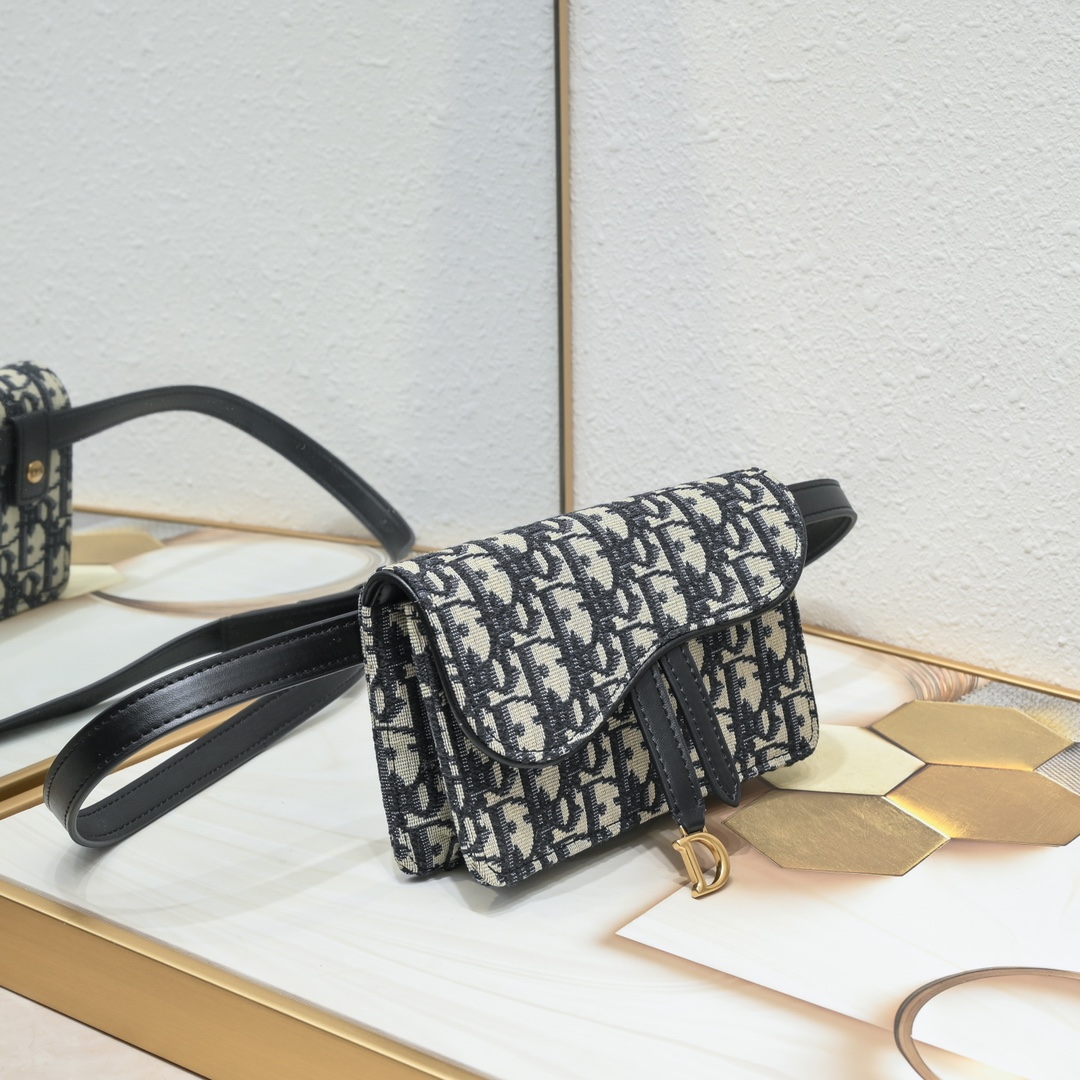 Dior Saddle Waist Bag 1099 LM041 18.5cm