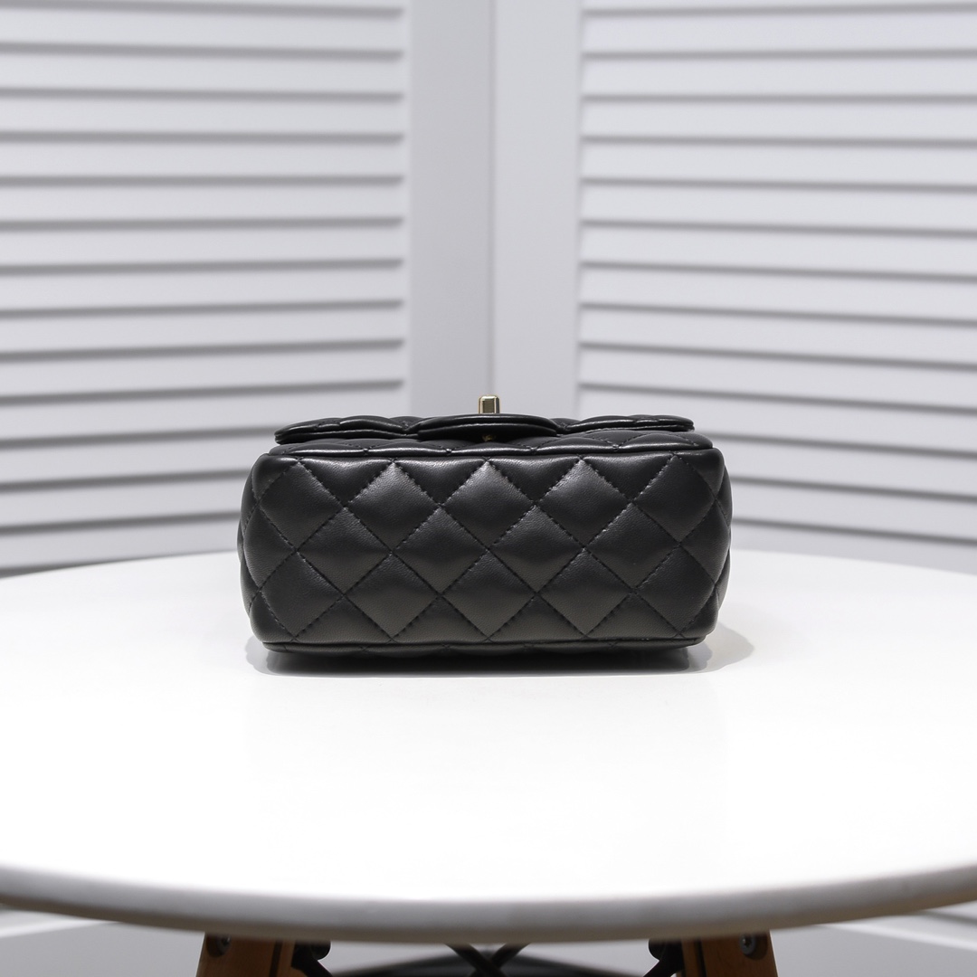 Chanel Classic Bag CF Drill Beads Shoulder Bag Handbag