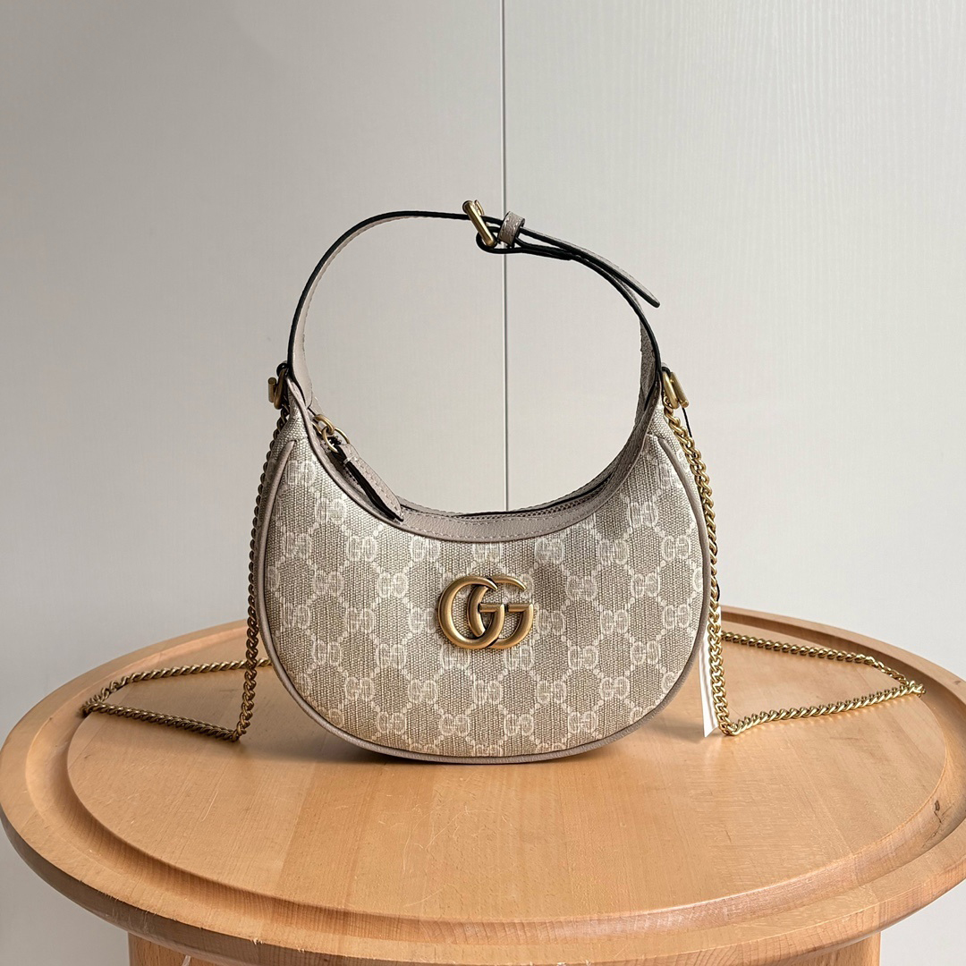 Gucci Bag Marmont Mini Crescent Top Handle Bag 699514
