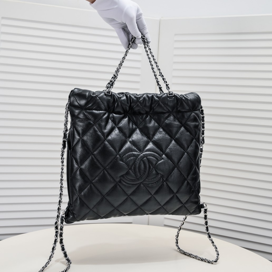 Chanel Coco Neige Pearl Bag Shoulder Bag Handbag