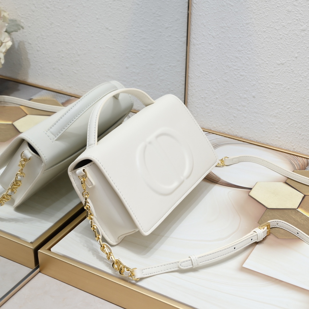 Dior CD Signature Mini Chain Handbag Shoulder Bag Handbag