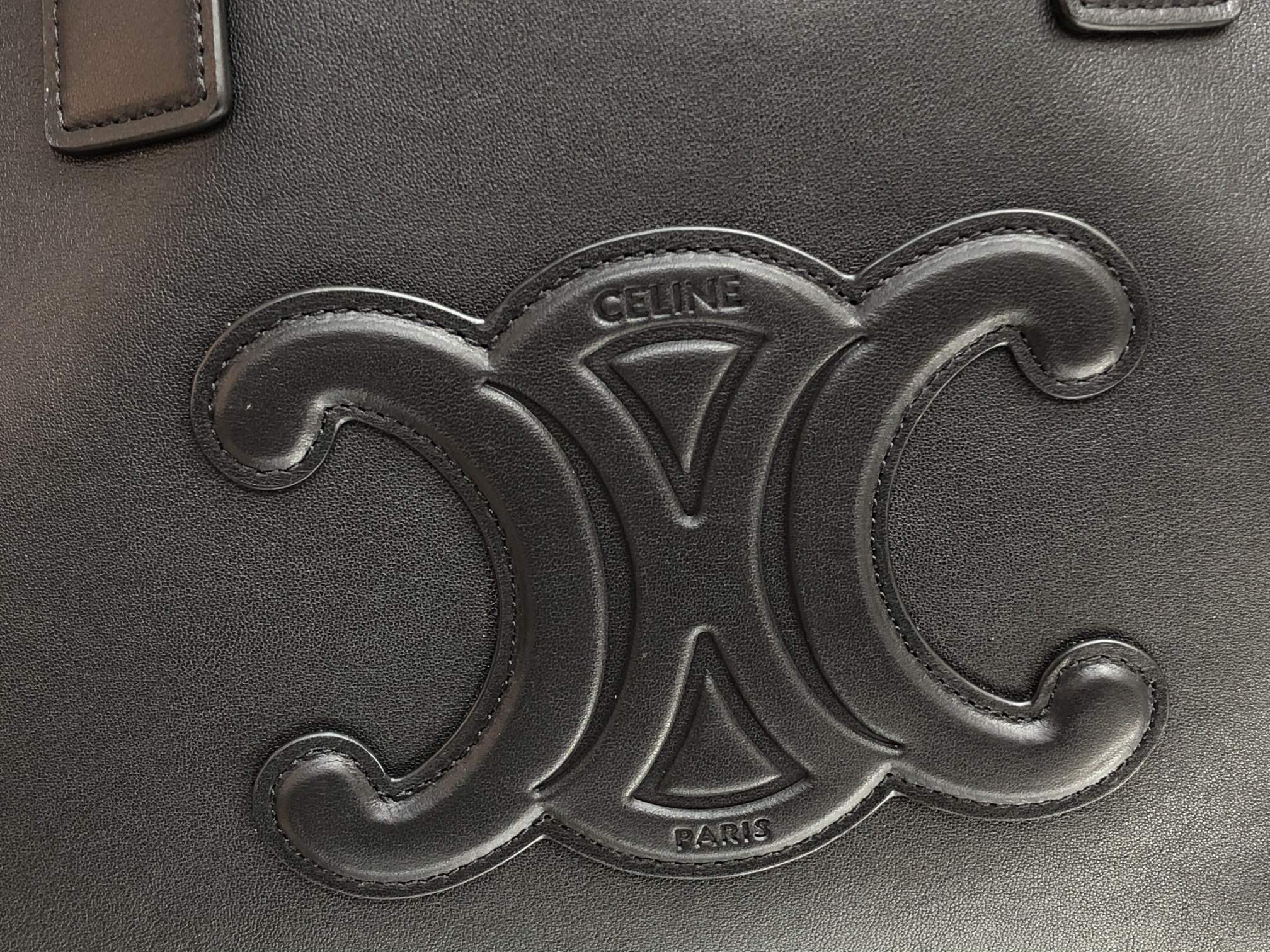 CABAS TRIOMPHE Bag Black 012118 LM061 44cm