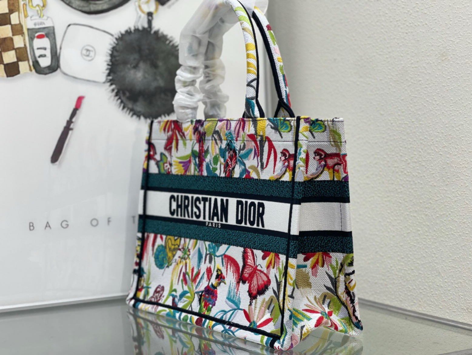 10A + top quality Medium Dior Book Tote 1296 LM032 36cm