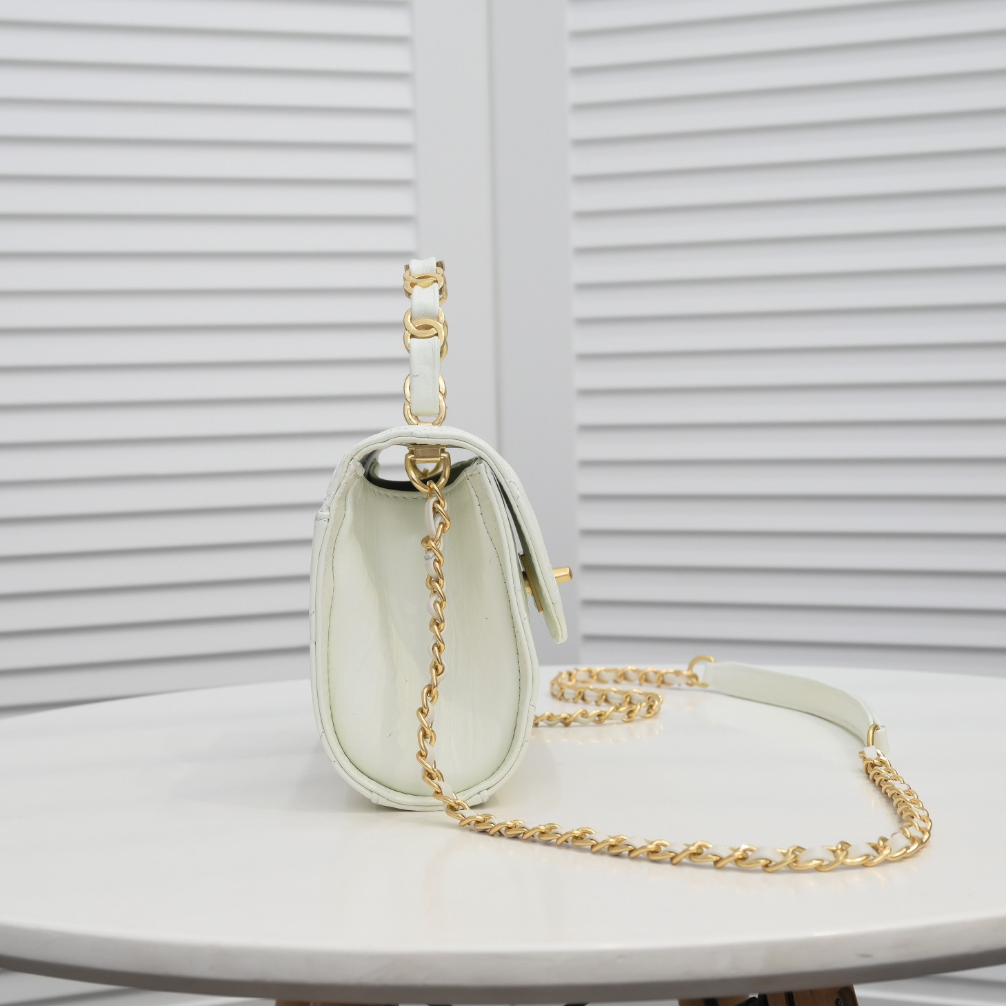 Chanel Handle Double C  Shoulder Bag Handbag