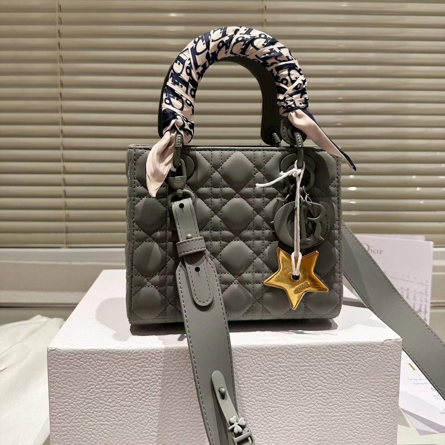 Dior Small Lady Dior Shoulder Bag MY ABCDIOR BAG (Replica)