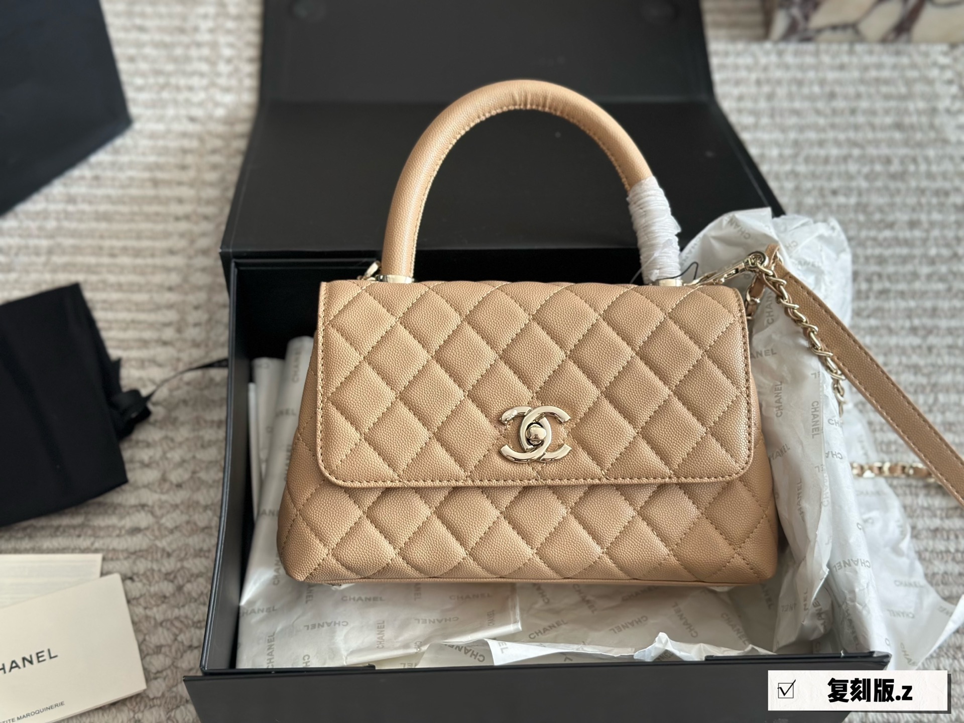 Chanel Coco Handle Bag 032 DB502 22cm