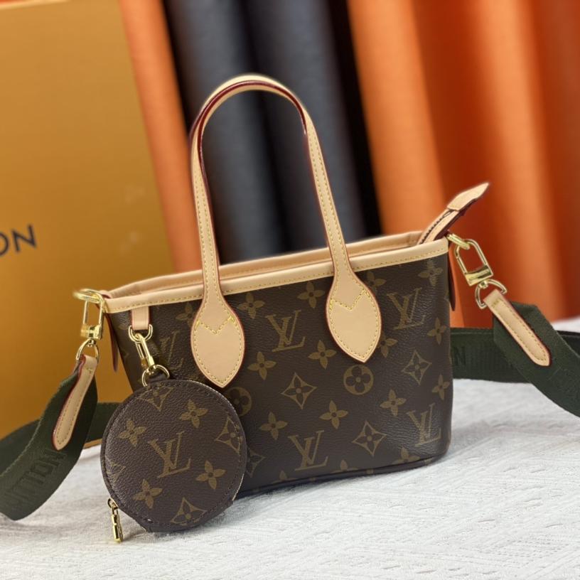 Louis Vuitton LV Neverfull BB Tote Shoulder Bag M46705(Replica)