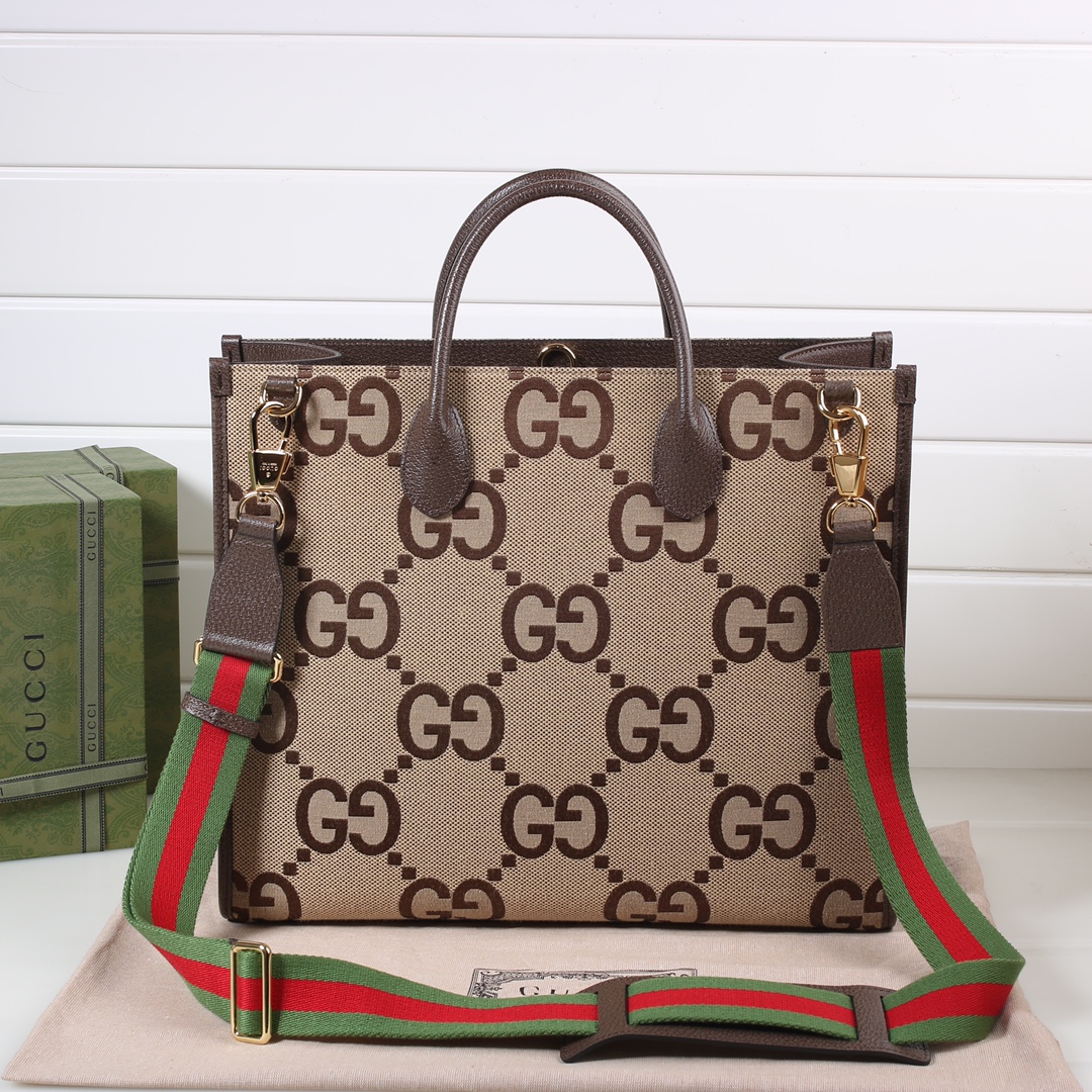 Tote bag with jumbo GG 678839