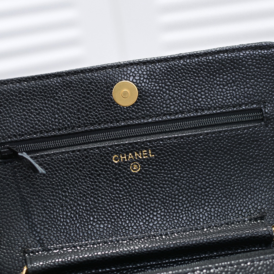 Chanel Woc Chain with Ball Pattern Shoulder Bag Handbag