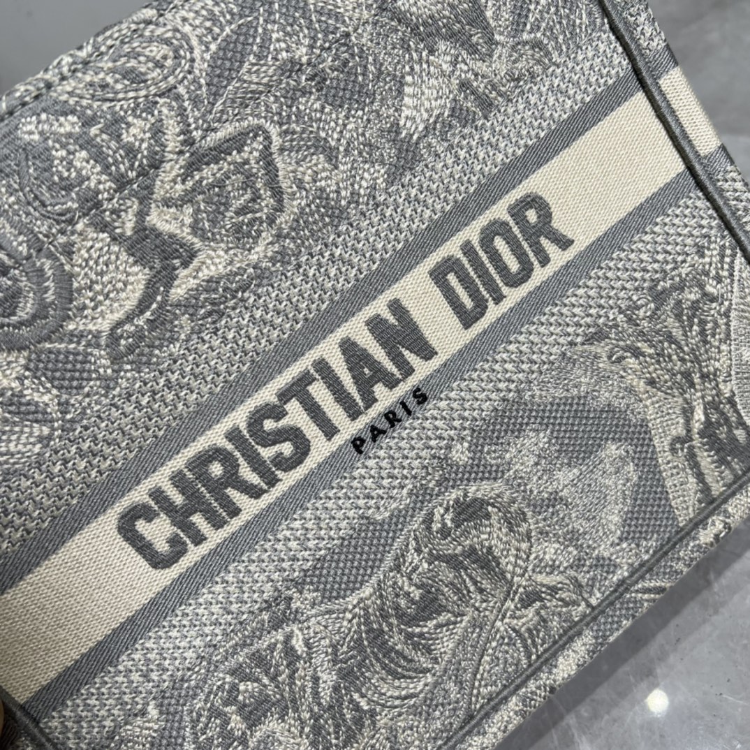 10A + top quality Small Dior Book Tote 0175 XB012 26cm