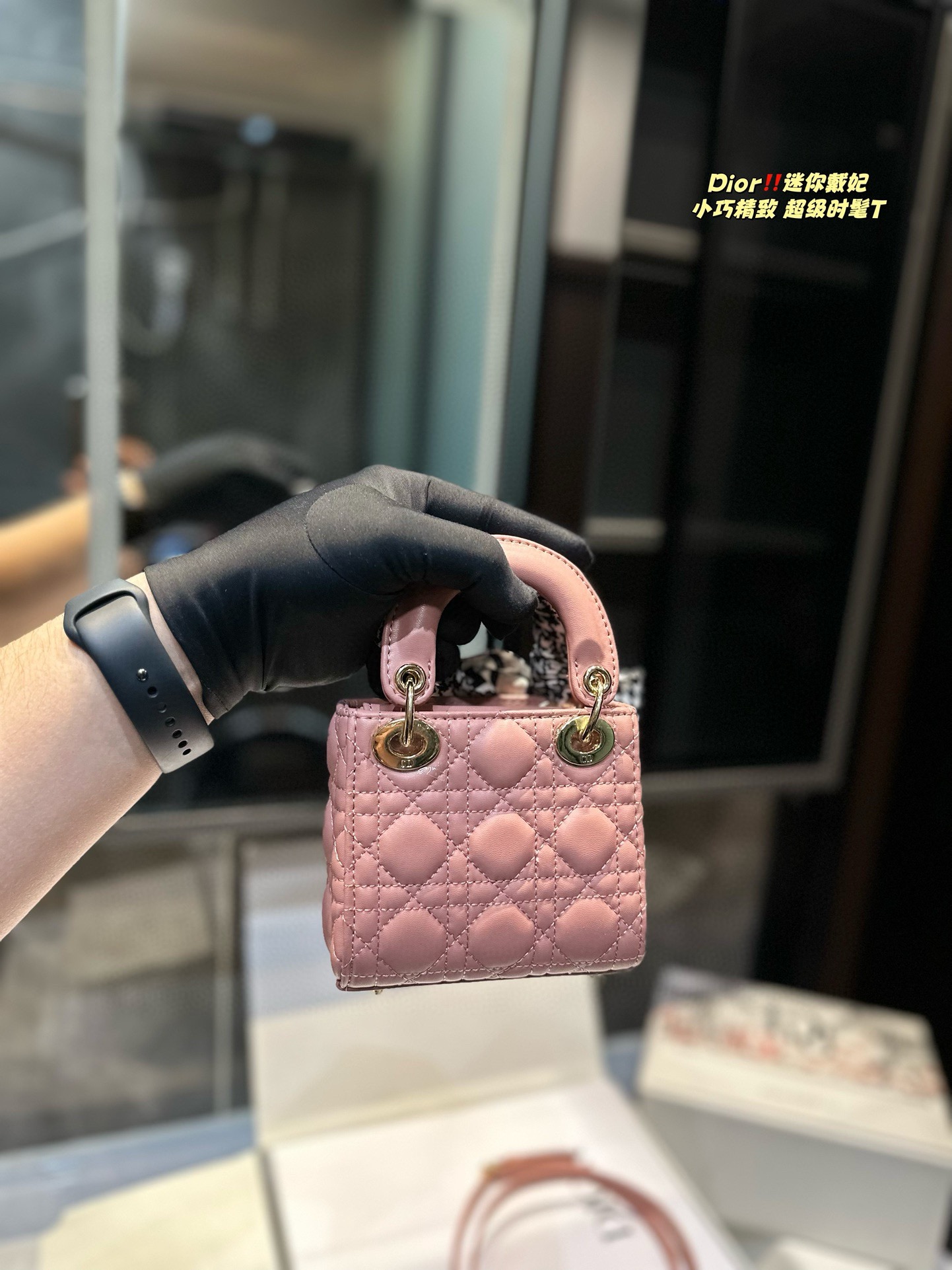 Dior Lady Dior Micro Bag 001 DB571 12cm