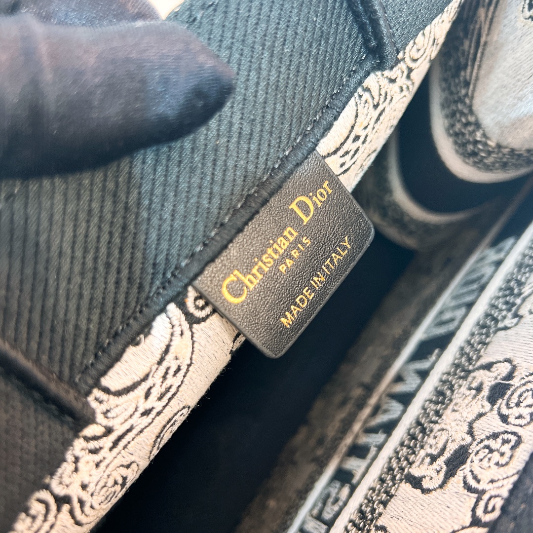 10A + top quality Small Dior Book Tote 1265 DLAM012 26.5cm