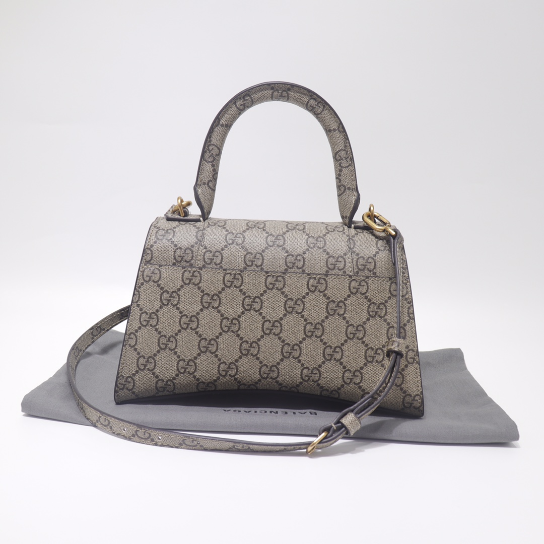 GUCCI ＆ Balenciaga joint name hourglass bag