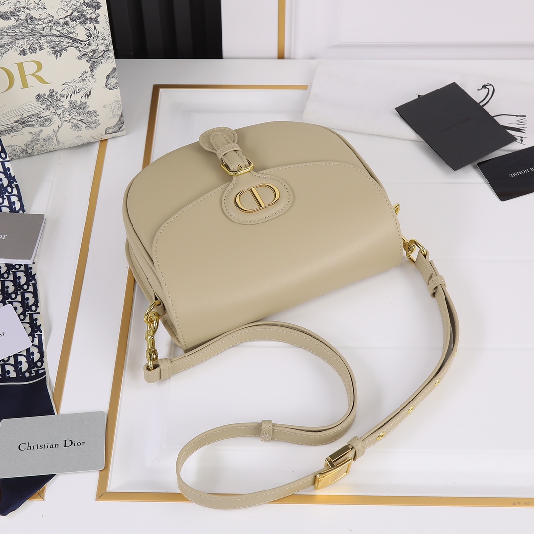 Medium Dior Bobby bag Apricot CD-2011 XB081 22cm