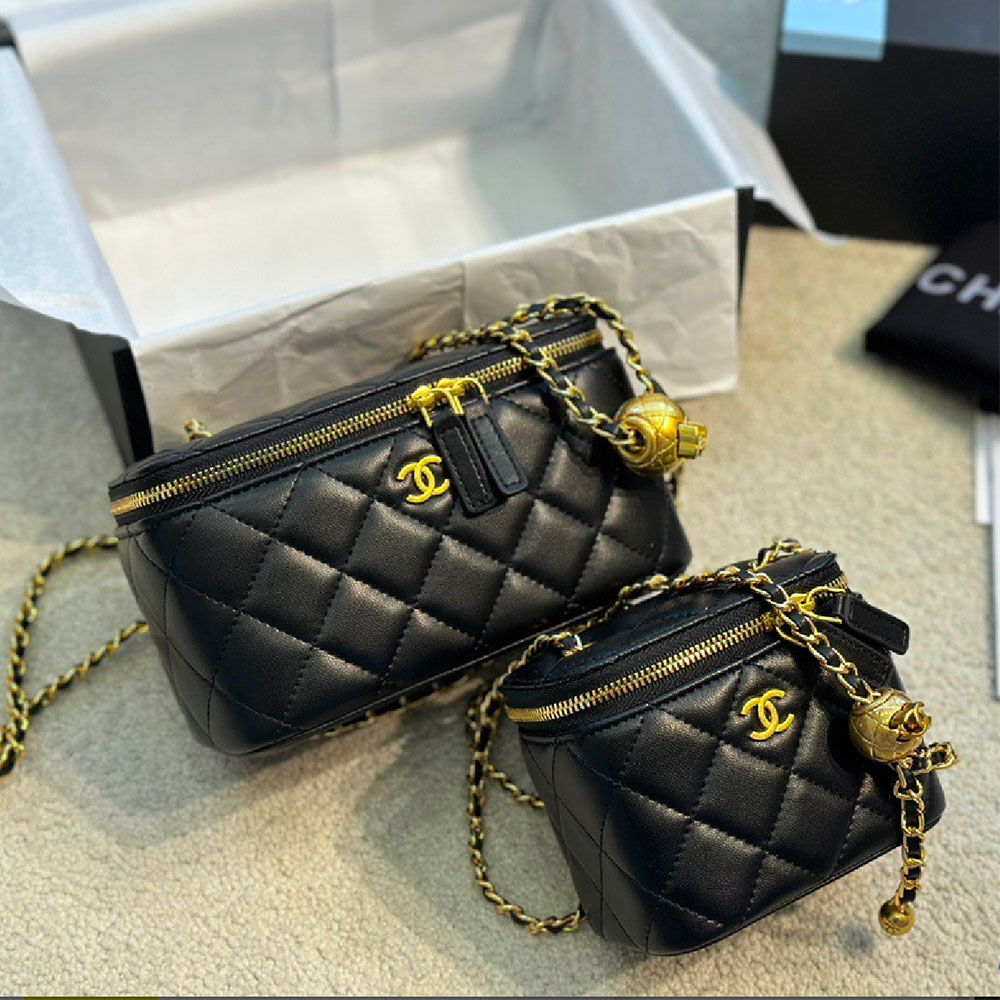 Chanel Golden-Ball Makeup Box Bag(Replica)