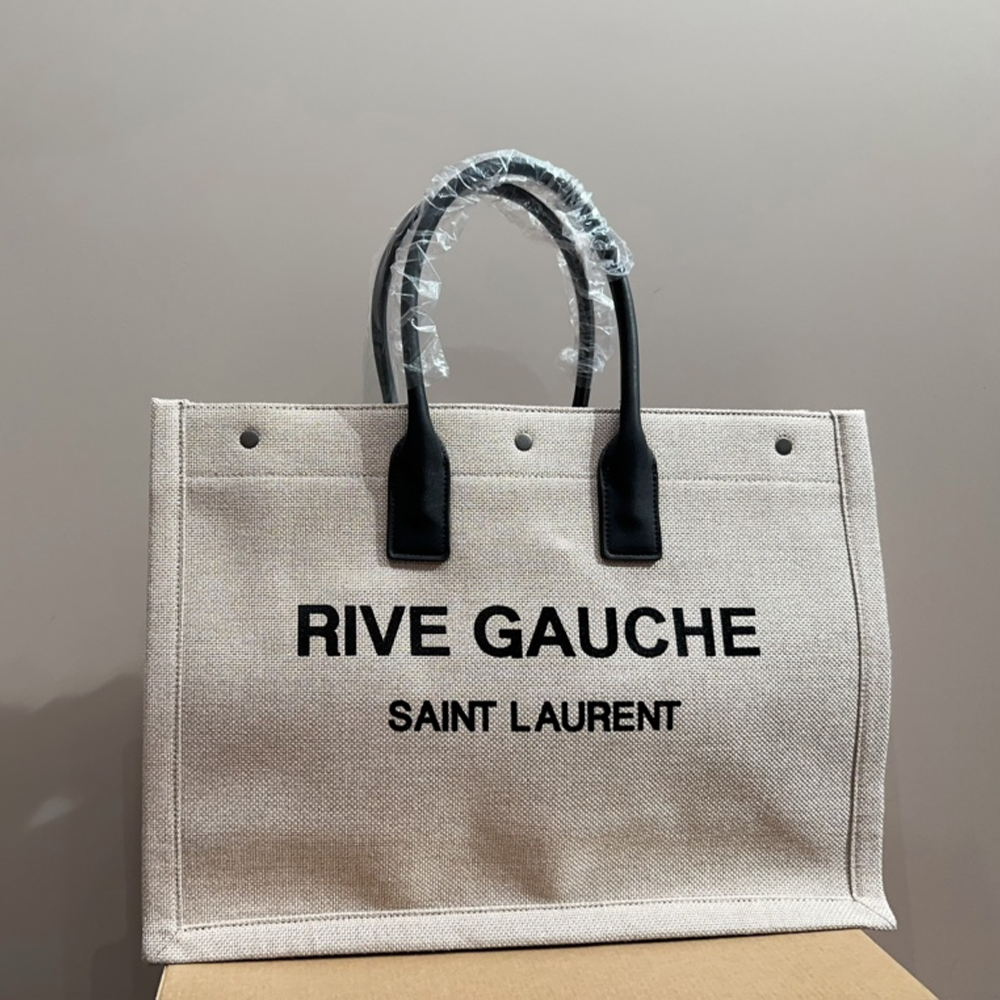 Saint Laurent YSL  Rive Gauche Canvas Tote bag Handbag(Replica)