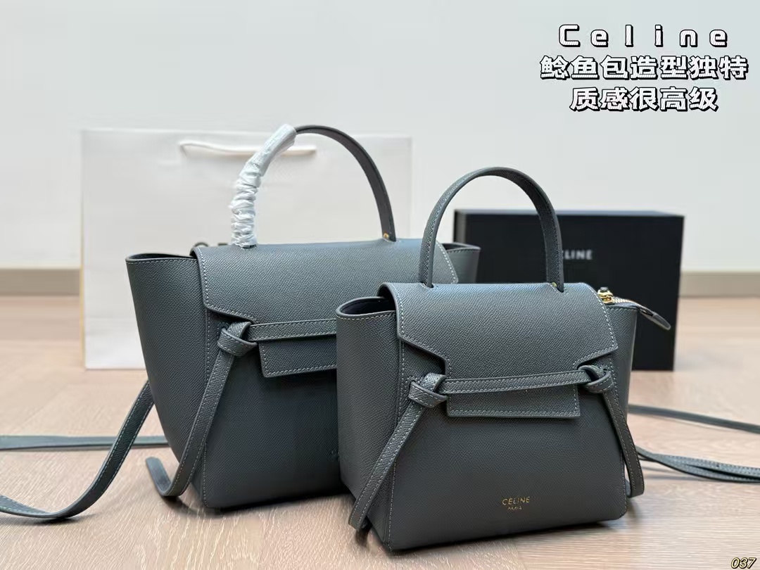 CELINE Grained Calfskin Micro Belt Bag(Replica)