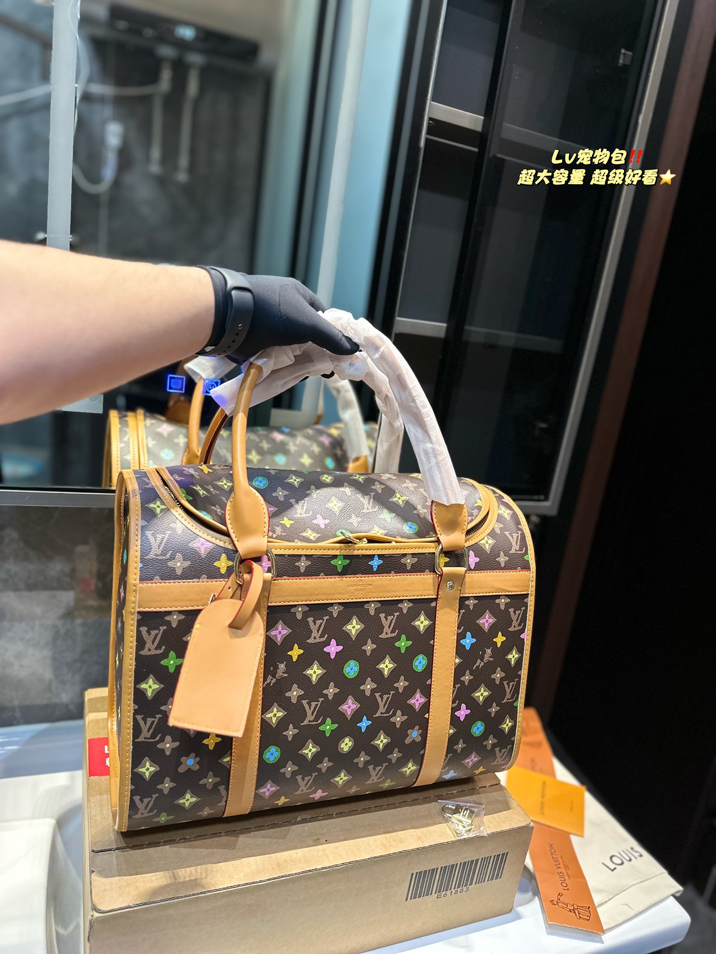 LV Dog Bag 024 DB091 39cm