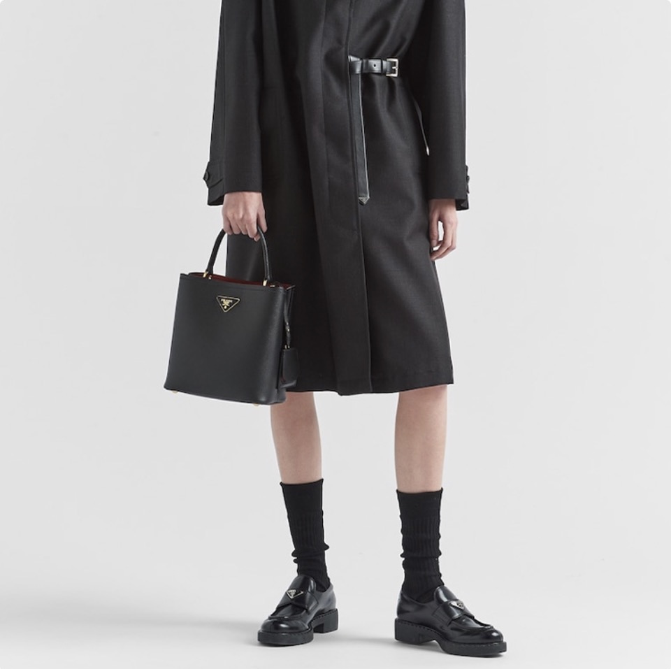 Prada Panier Handbag Shoulder Bag (Replica)