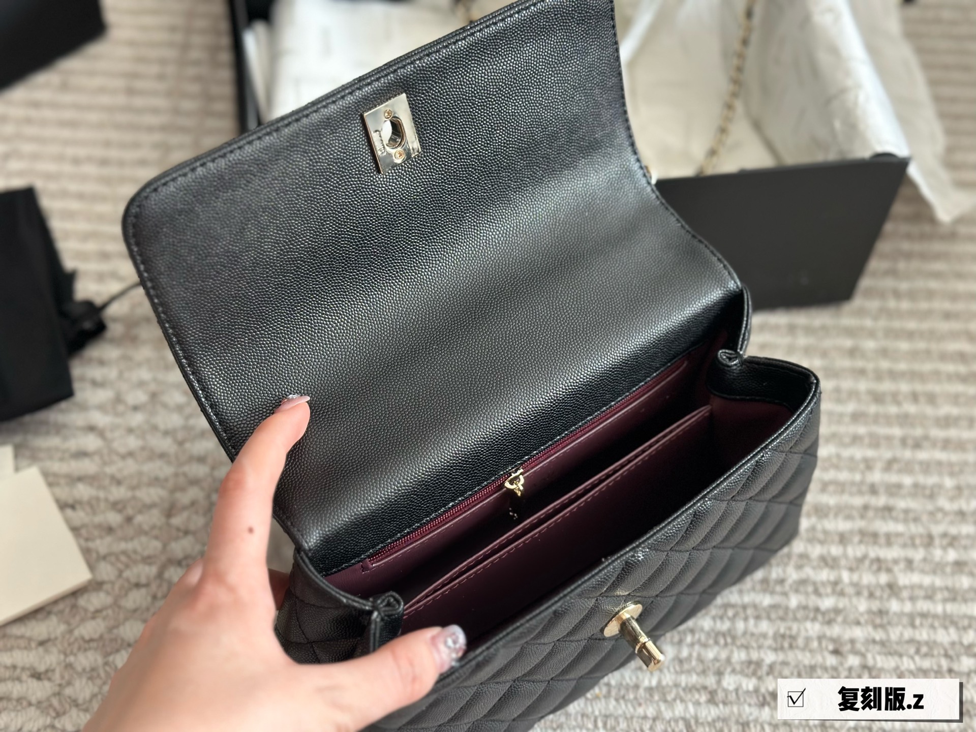 Chanel Coco Handle Bag 032 DB502 22cm