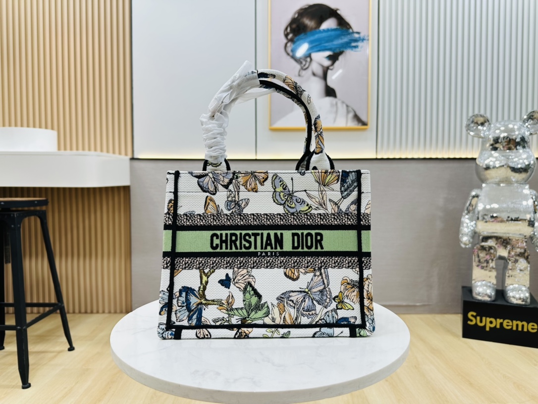 10A + top quality Dior Book Tote 005 DD071032042 26.5-42cm