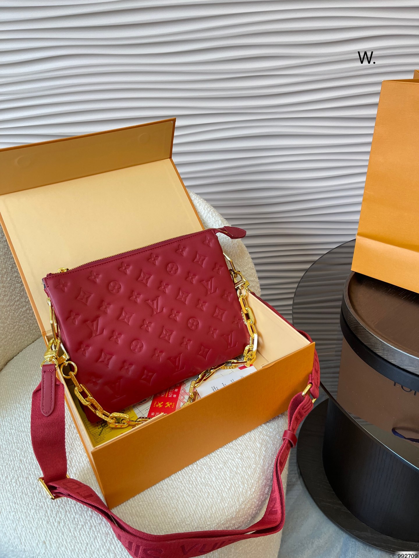 10A + quality LV Coussin PM M57793 DB081 27cm