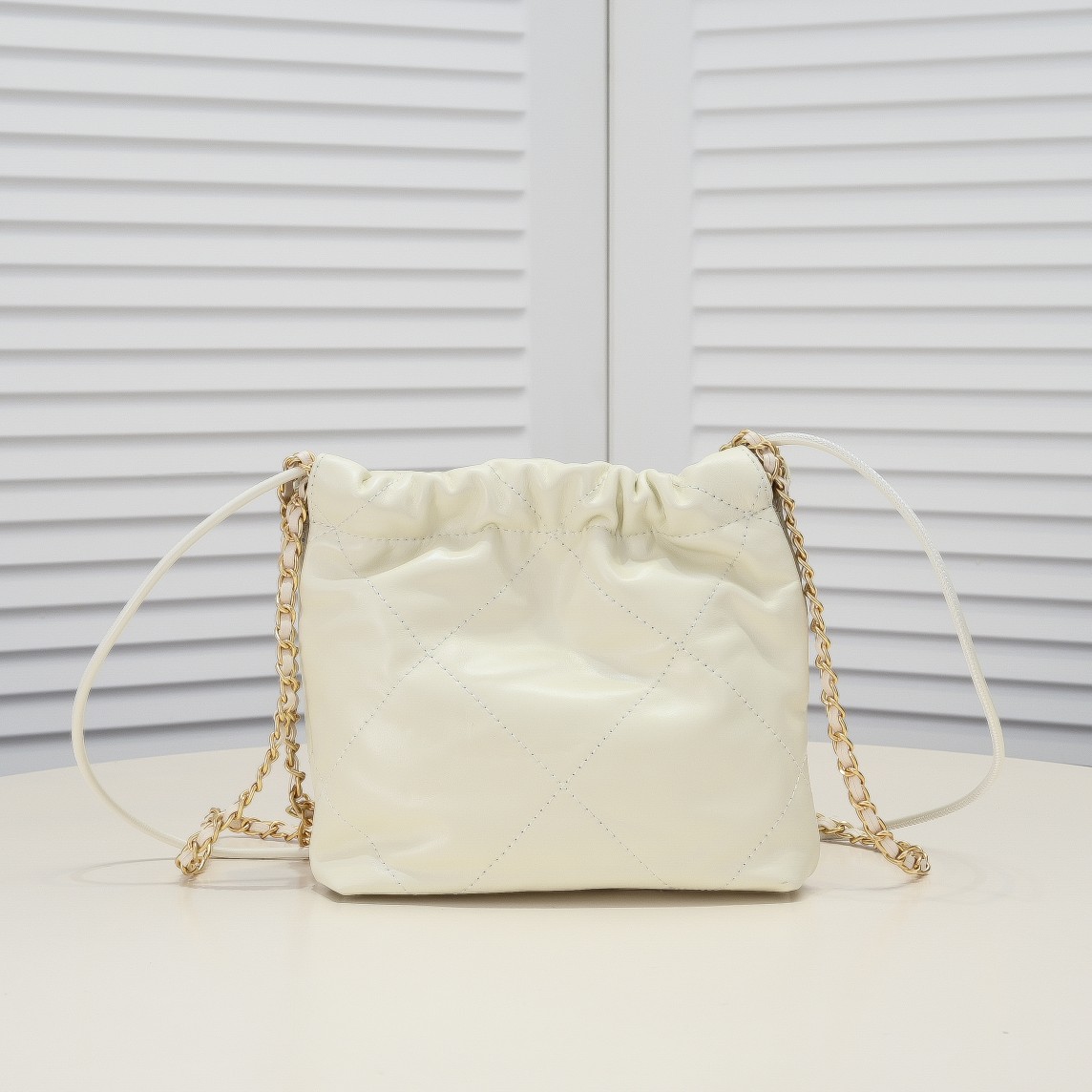 Chanel 22 Trash Bag Golden Hardware Mini Shoulder Bag Handbag