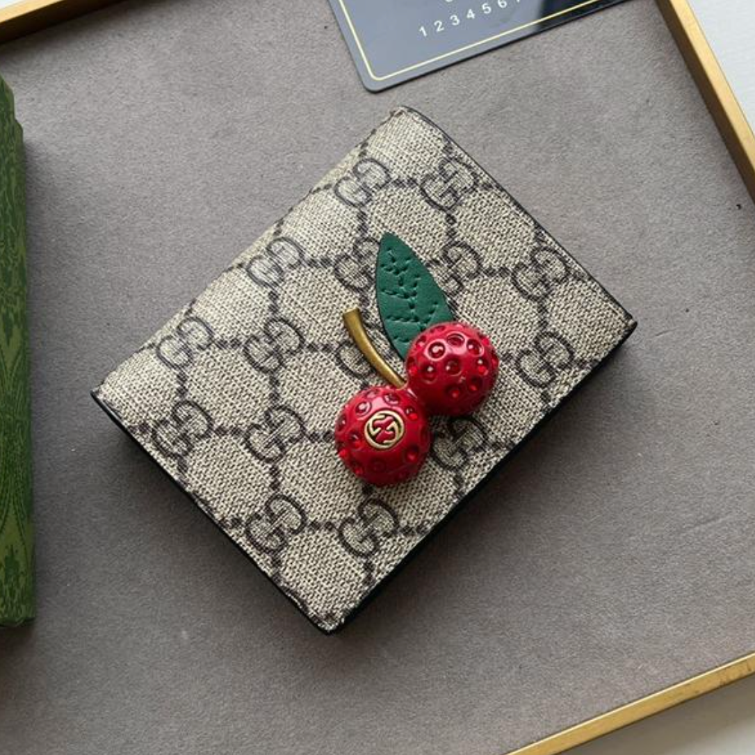 Gucci Cherry Chain Bag& Cherry Wallet（Replica）