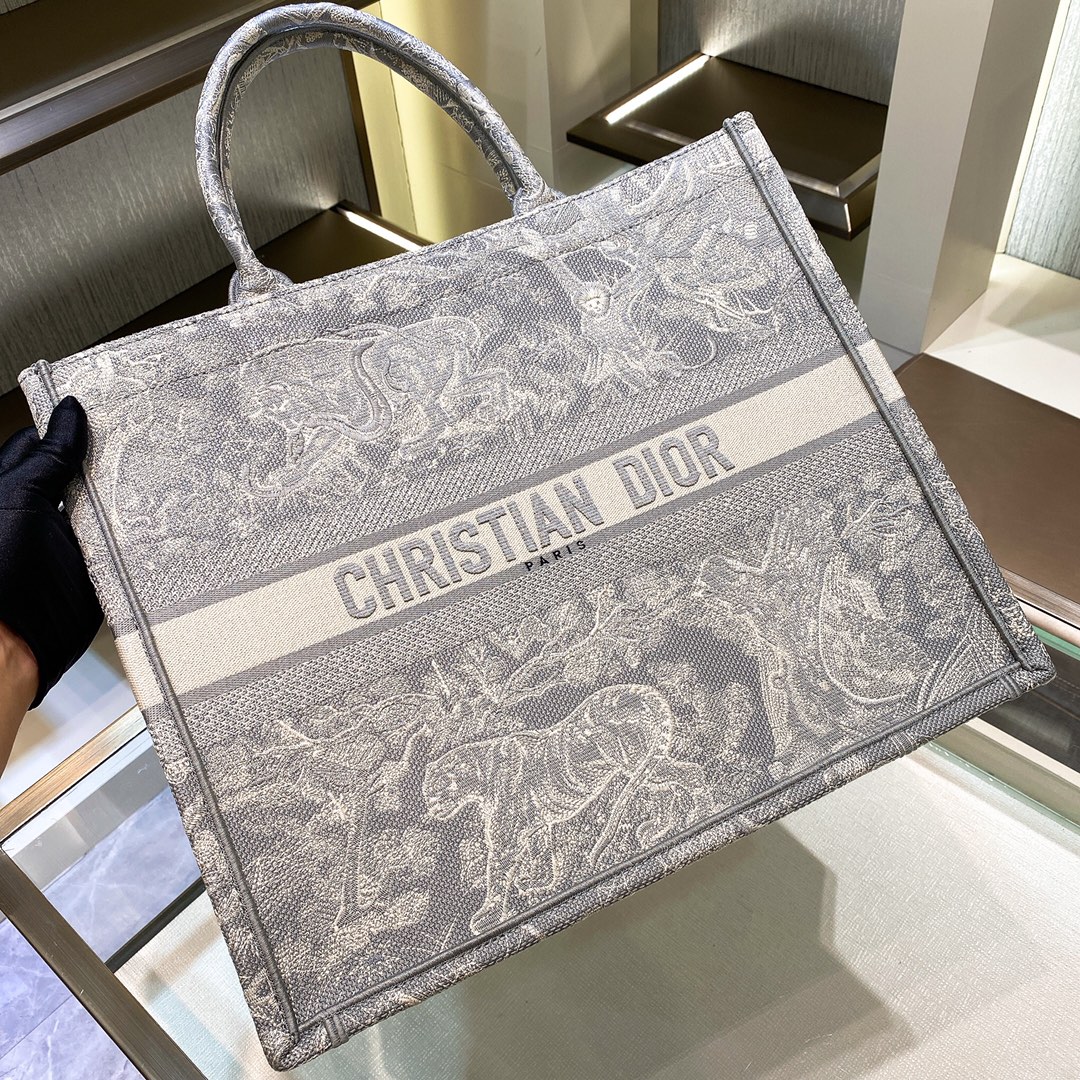 10A + top quality Large Dior Book Tote 1286 DLAM042 42cm