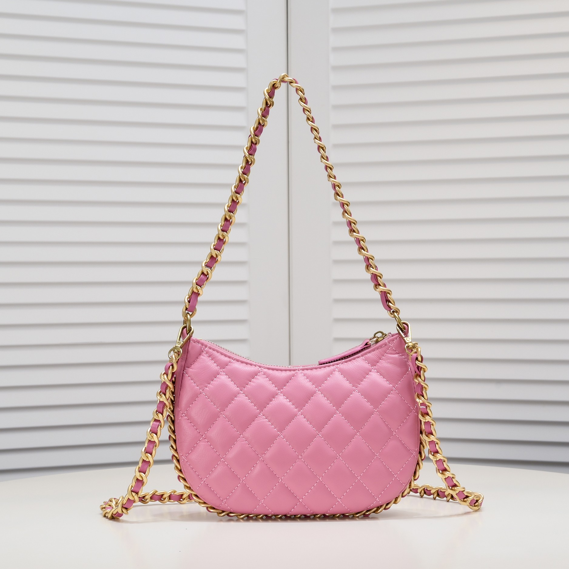 Chanel 23B Hobo Shoulder Bag Handbag