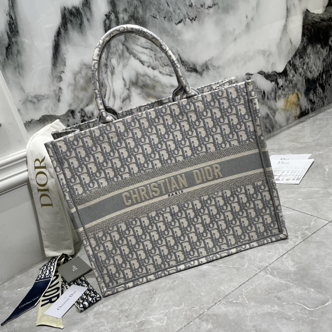 10A + top quality Large Dior Book Tote 0175 XB042 42cm