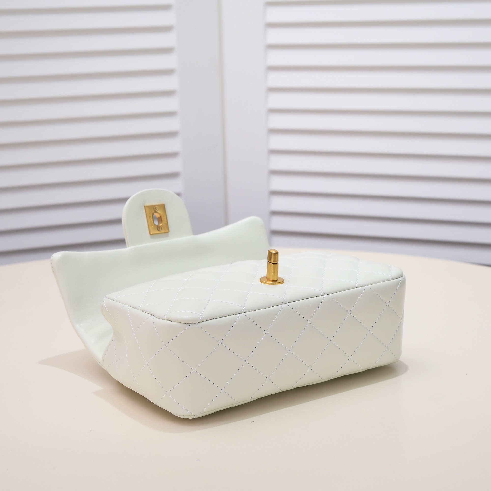 Chanel 22B Mini CF Handle Shoulder Bag Handbag