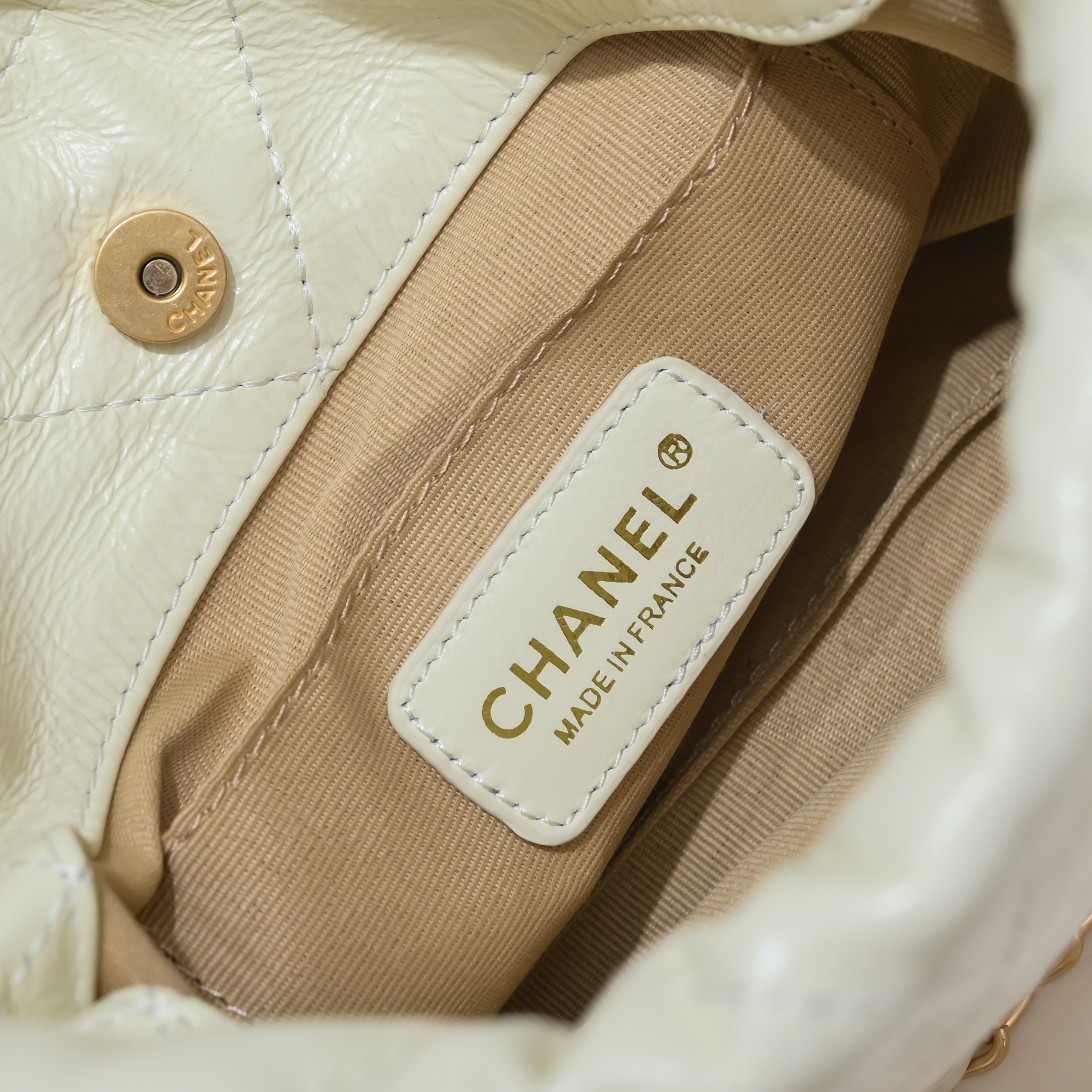 Chanel 22S Trash Bag Mini Pearl Bag Shoulder Bag Handbag