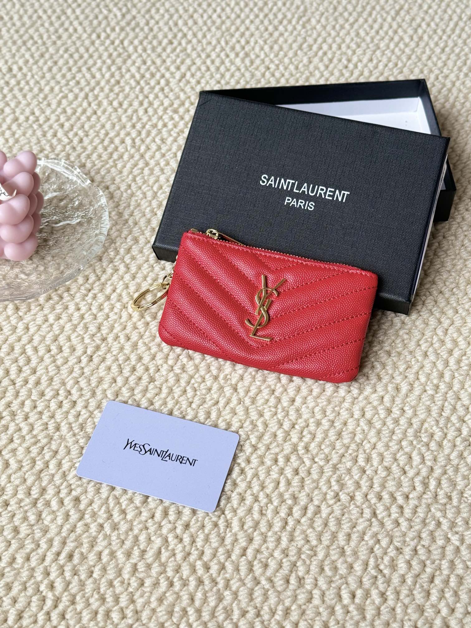 YSL Wallet 438386 LM06 13cm