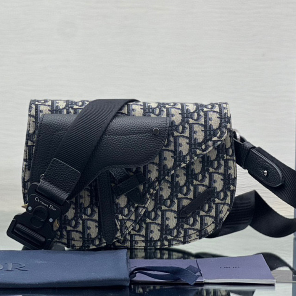 DIOR Saddle  Embroidery Crossbody Bag (Replica)