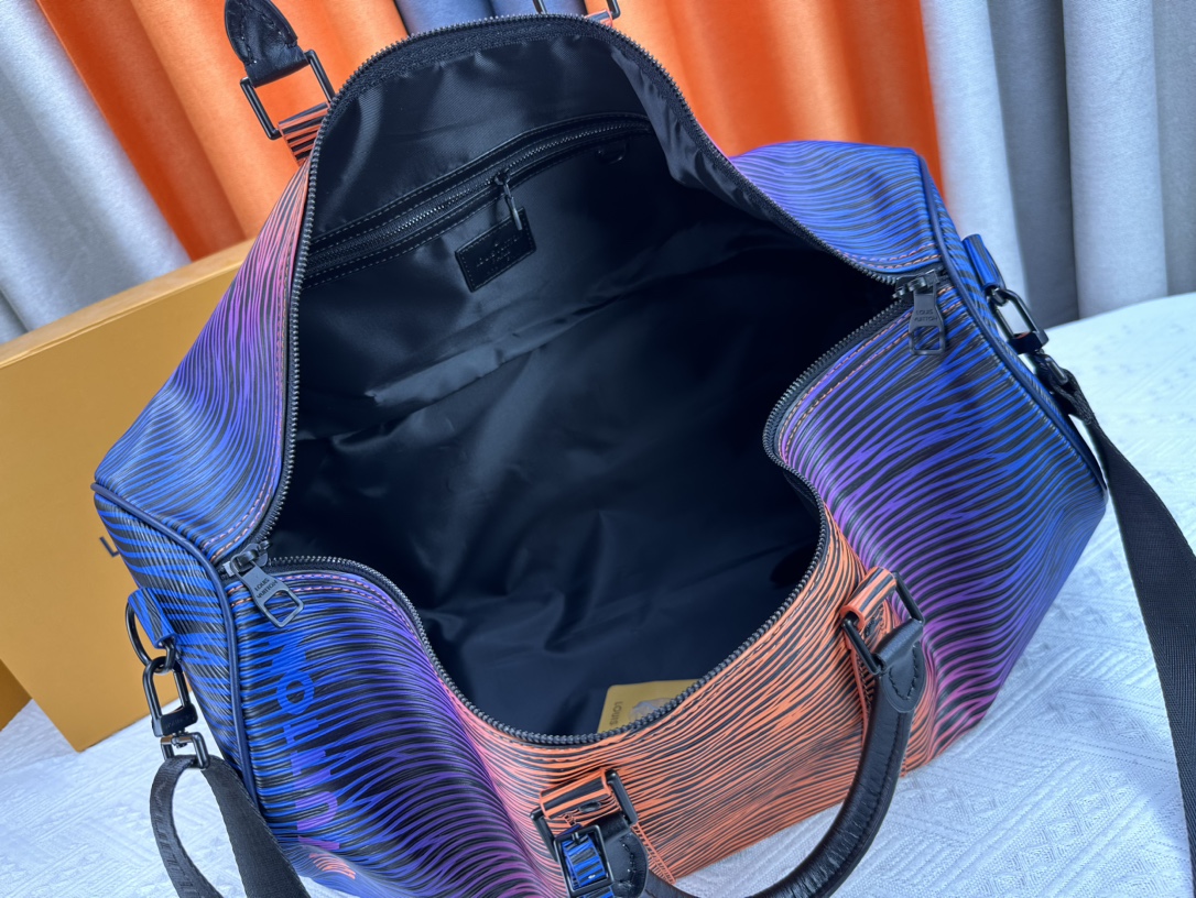 Louis Vuitton Keepall Bandoulière 50 Travel Bag M23174 M41416 Epi Soft XL