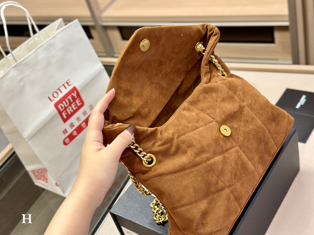 YSL Loulou puffer 4752 DB551 28cm