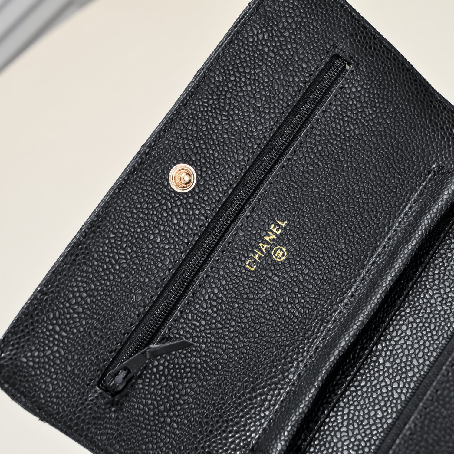 Chanel Woc Caviar Classic Gold Hardware Shoulder Bag Handbag