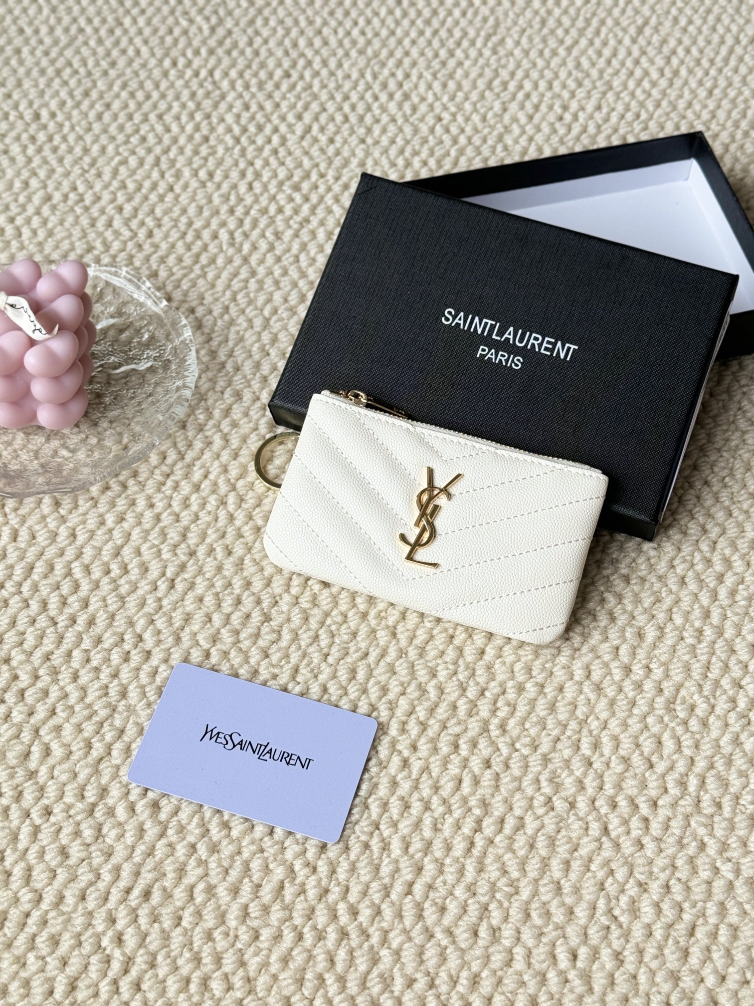 YSL Wallet 438386 LM06 13cm