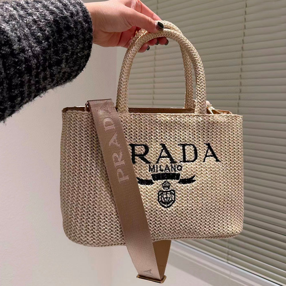 Prada Crochet Handbag Tote Bag（Replica）