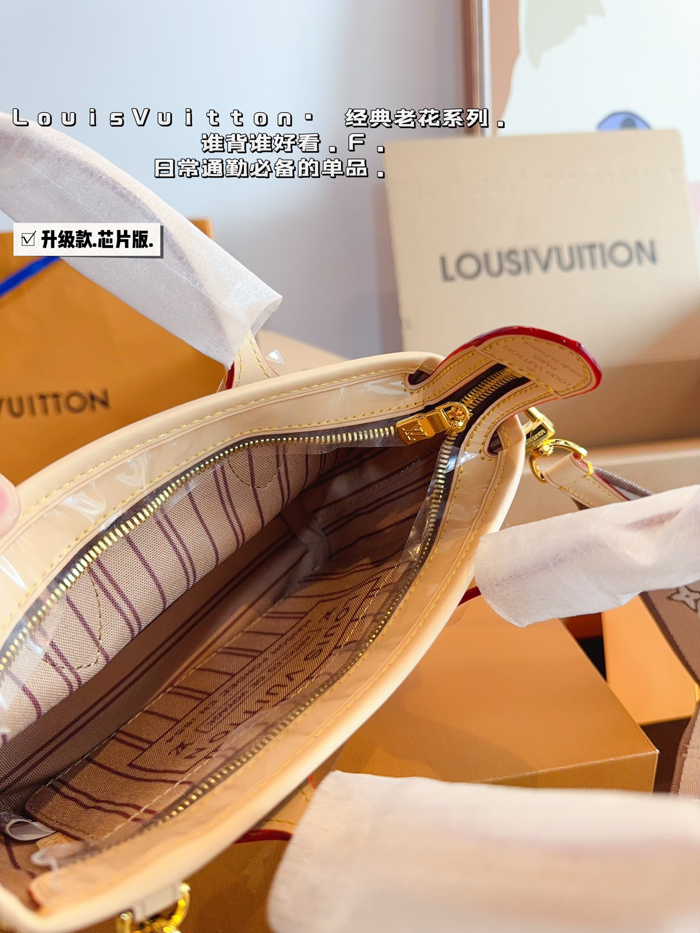 LV Neverfull BB 028 DB091 18cm