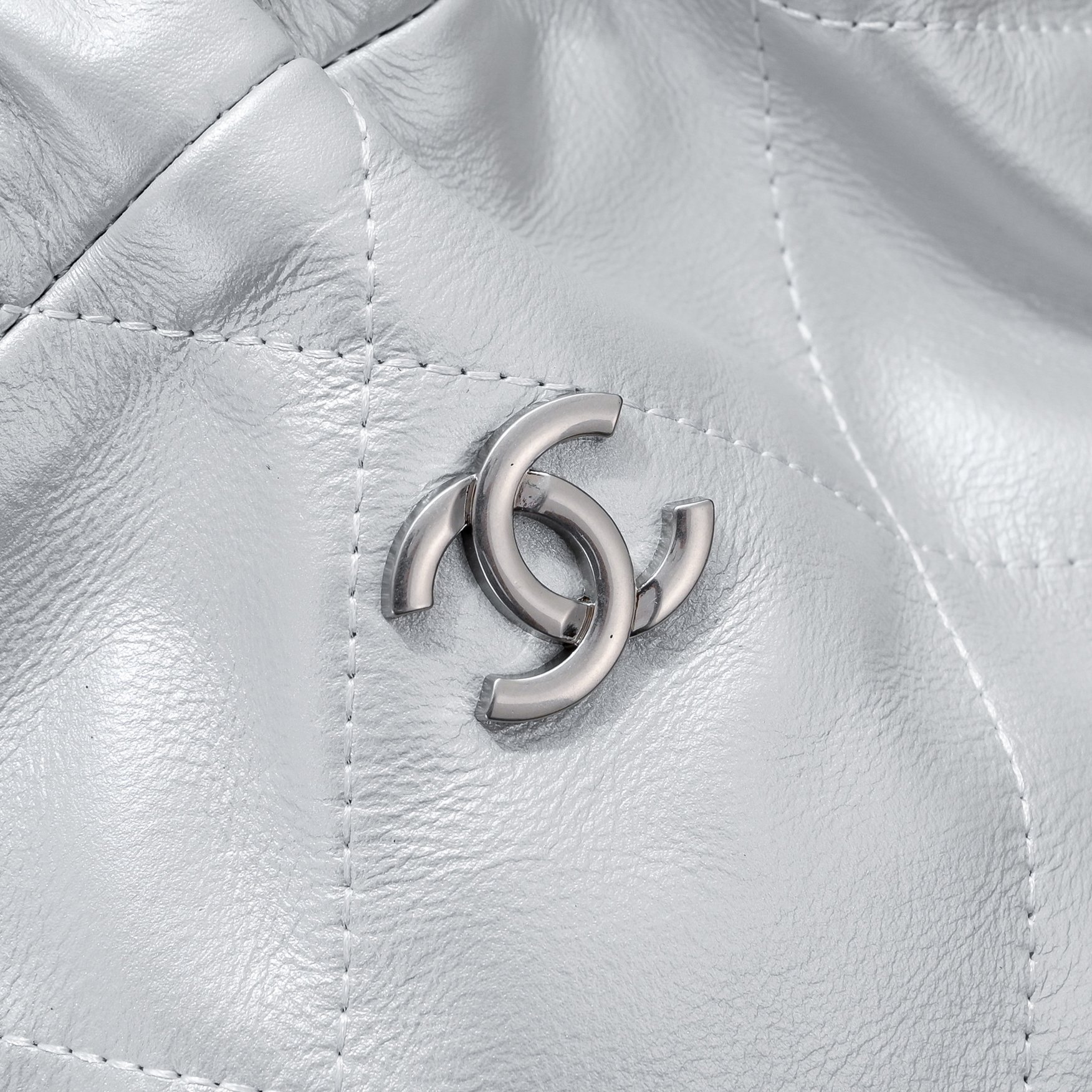 Chanel Drawstring Trash Bag Shoulder Bag Handbag