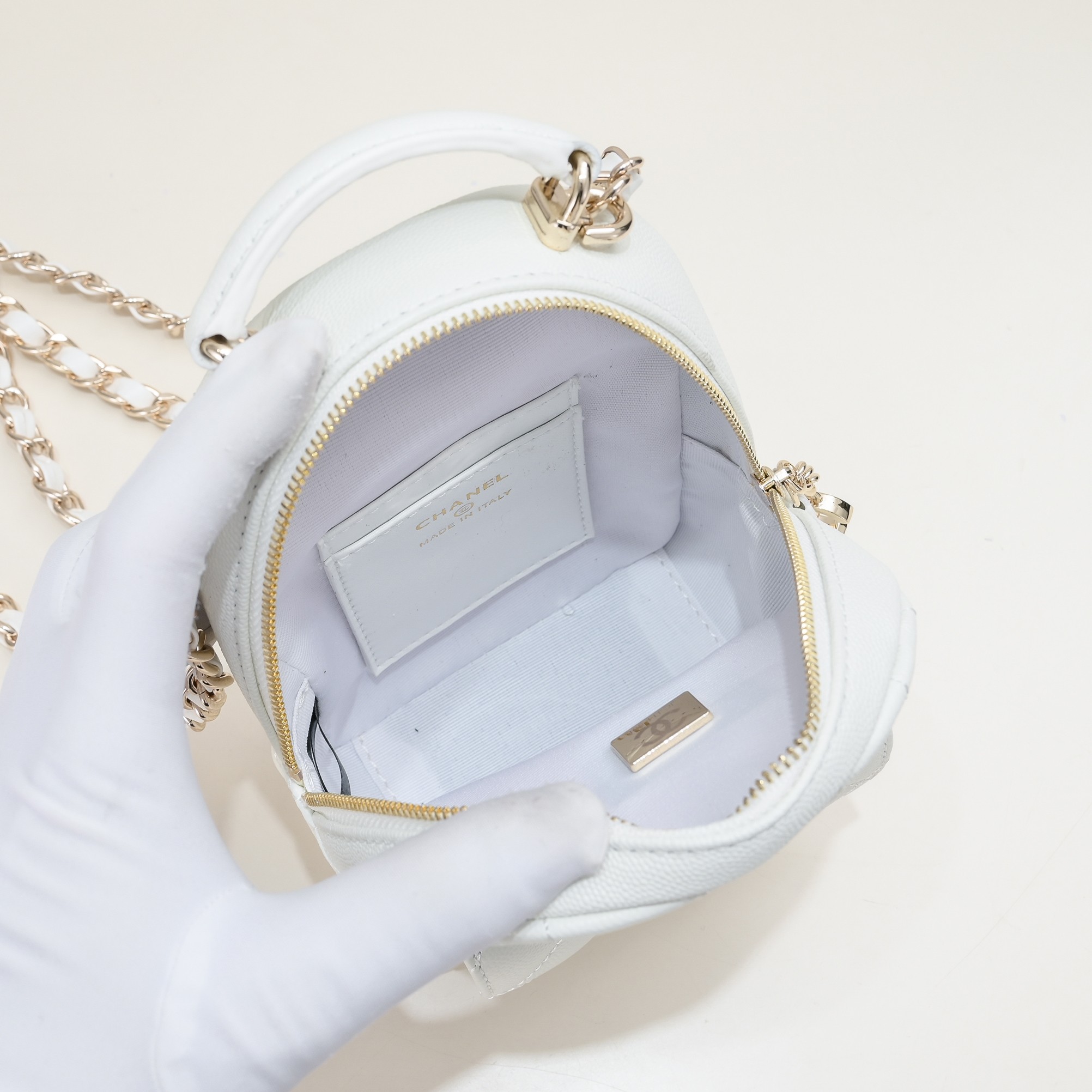 Chanel 24C Mini Small School Bag Backpack Bag Handbag