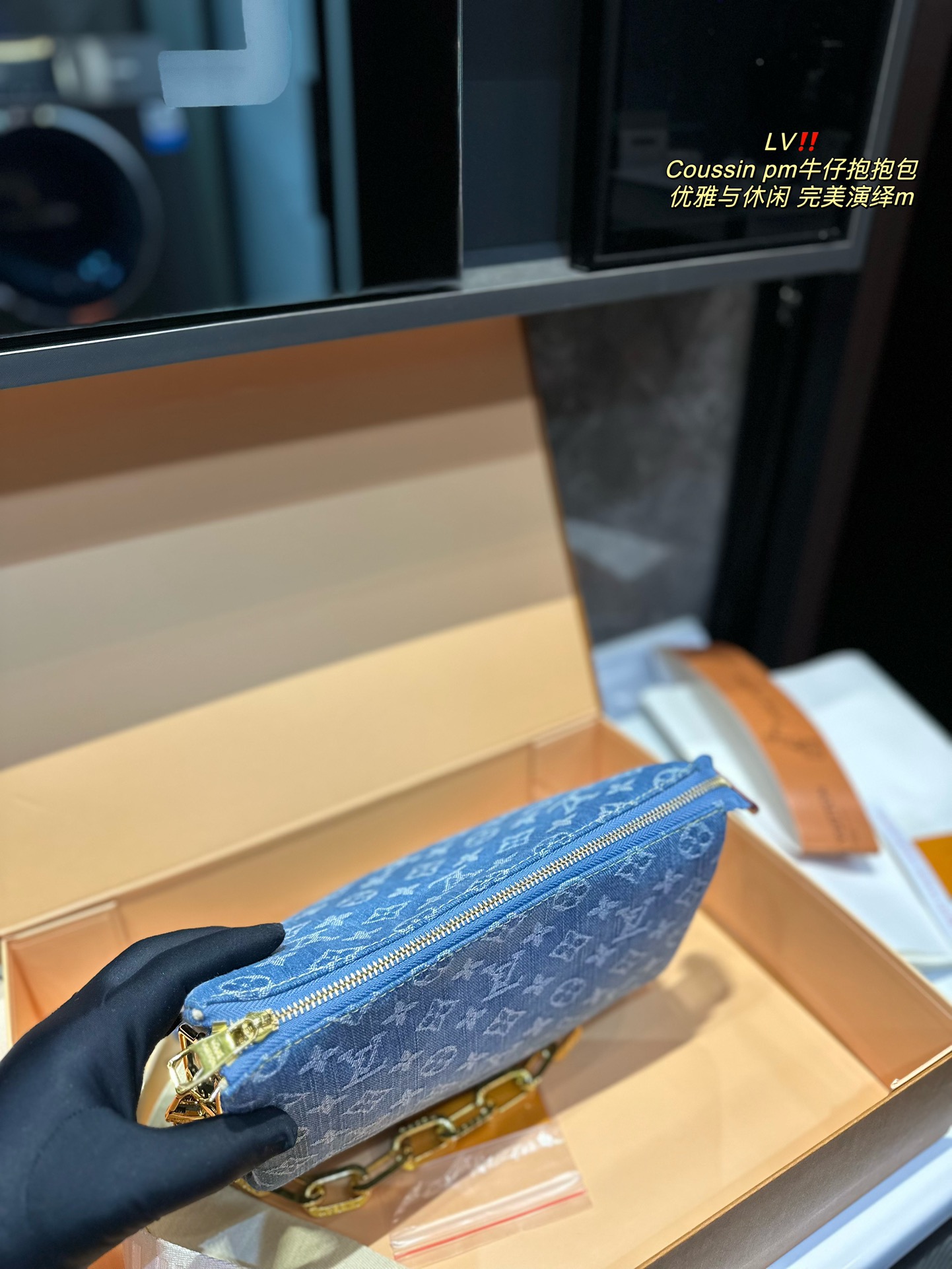 LV COUSSIN Denim DB091 27CM