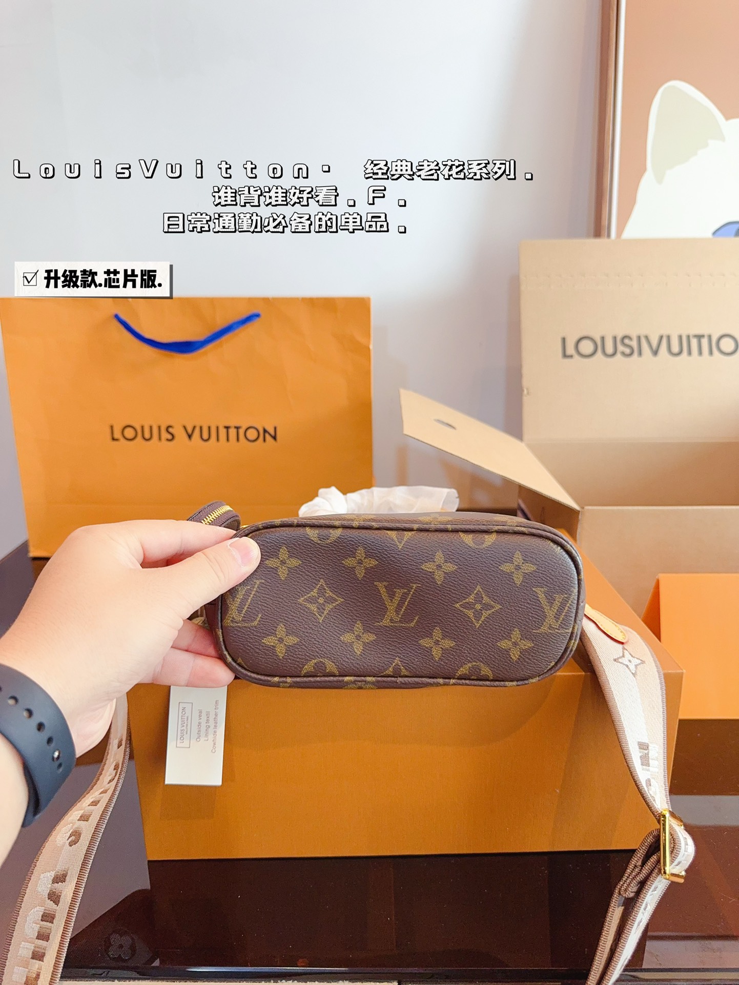 LV Neverfull BB 028 DB091 18cm