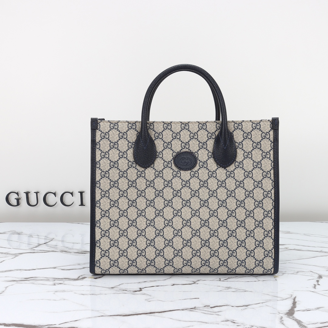 Gucci Canvas Tote Bag Handbag Totes Shoulder Bag(Replica)