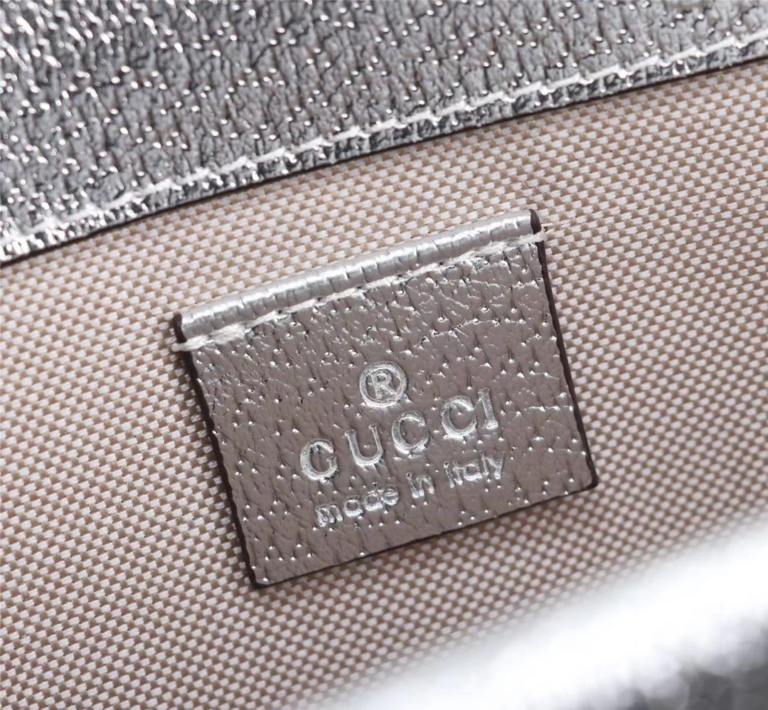 Dionysus Small Shoulder Bag Silver 499623 LM002 25cm