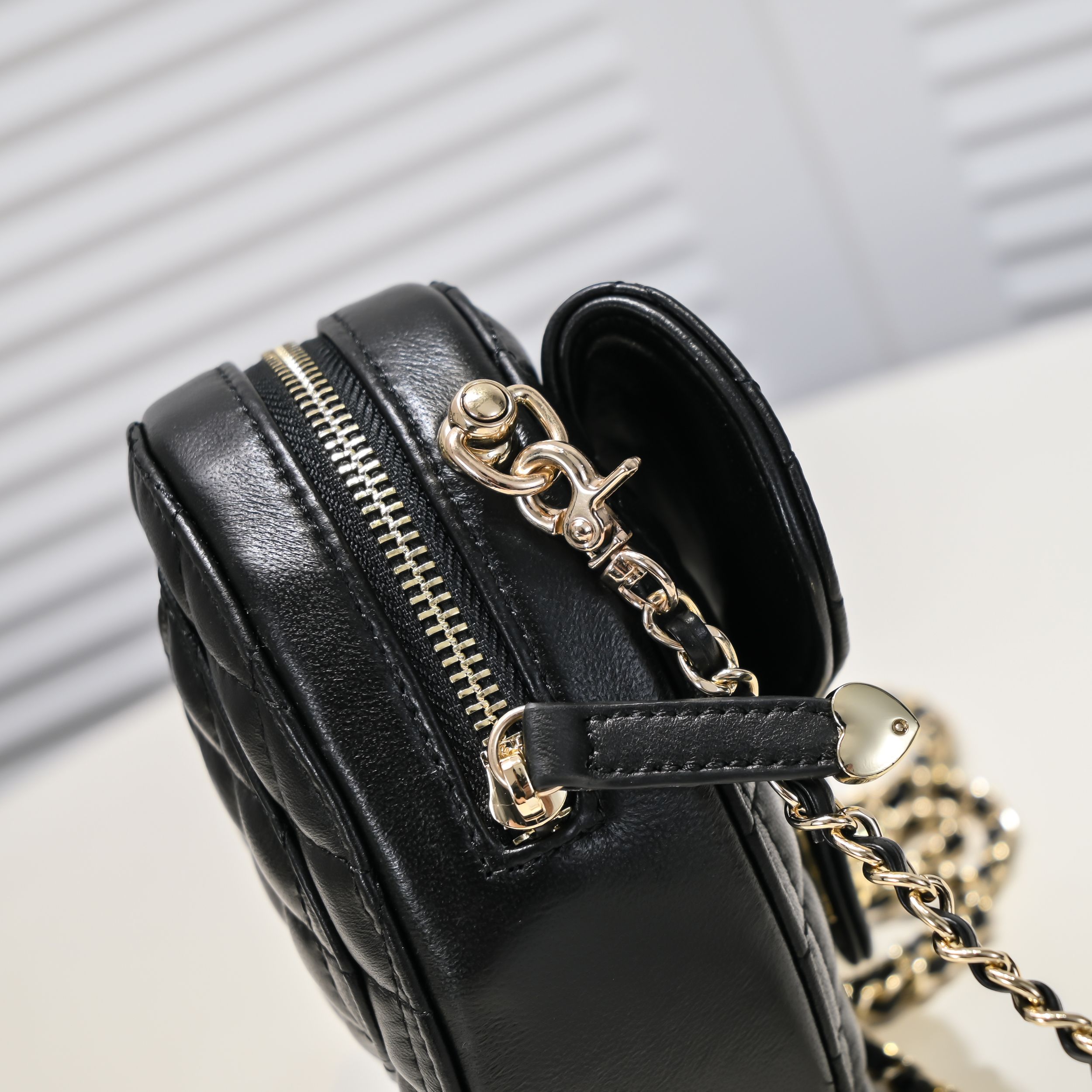 Chanel Peach Pericardium Bag Shoulder Bag Handbag