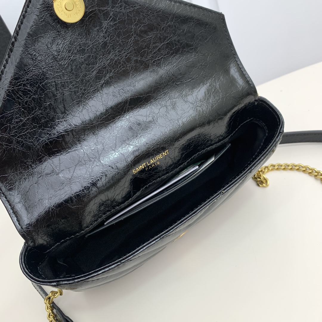 YSL Calypso Chain Bag 86038 LM041 20cm
